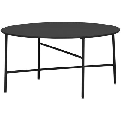 ebuy24 Penny Gartentisch Ø70 cm H 35 cm Schwarz ebuy24 Penny Gartentisch Ø70 cm H 35 cm Schwarz