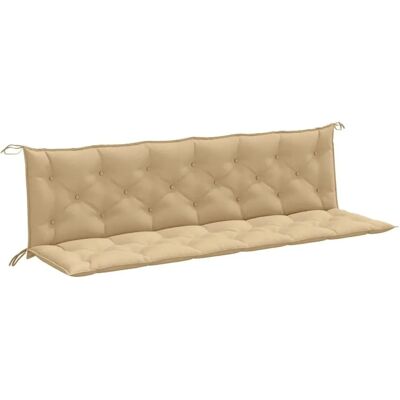 vidaXL Gartenbankauflagen - 200x50x7 cm - Beige vidaXL Gartenbankauflagen - 200x50x7 cm - Beige