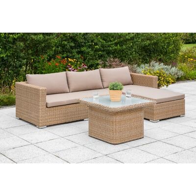 MERXX Veneto Gartenset - Beige - 4 Sitzplätze MERXX Veneto Gartenset - Beige - 4 Sitzplätze