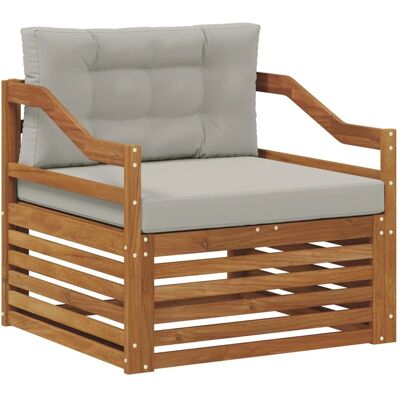 vidaXL Sofa mit Armlehnen Natur 3436411 vidaXL Sofa mit Armlehnen Natur 3436411
