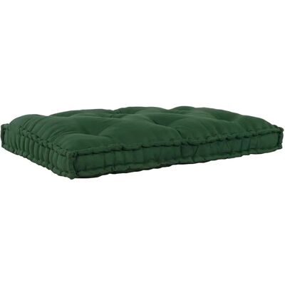 vidaXL Rechteckiger Grüner Baumwollsofa-Kissen - Kissen vidaXL Rechteckiger Grüner Baumwollsofa-Kissen - Kissen
