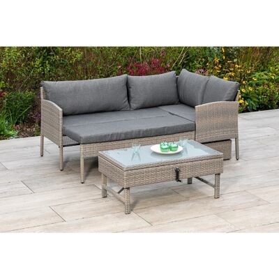 MERXX Viletta Balkonset - Gartenmöbel in Beige MERXX Viletta Balkonset - Gartenmöbel in Beige