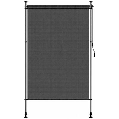 KESSER Klemmmarkise Senkrechtmarkise 150 x 310 cm Transparent Anthrazit KESSER Klemmmarkise Senkrechtmarkise 150 x 310 cm Transparent Anthrazit