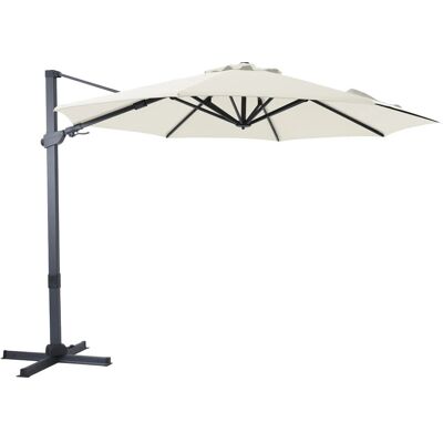AXI Ampelschirm Ø 300 cm Beige mit Dreh- & Neigungsfunktion AXI Ampelschirm Ø 300 cm Beige mit Dreh- & Neigungsfunktion