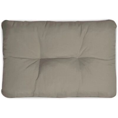 Beautissu Flair Loungekissen Outdoor Rücken 50x40x12cm Hellgrau Beautissu Flair Loungekissen Outdoor Rücken 50x40x12cm Hellgrau