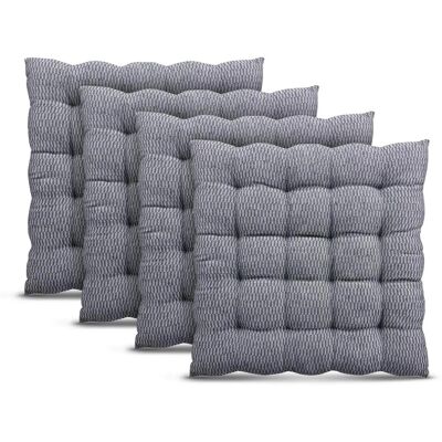 Bestlivings Stuhlkissen Lissabon 40 x 40 cm Hellgrau 4er Pack Bestlivings Stuhlkissen Lissabon 40 x 40 cm Hellgrau 4er Pack