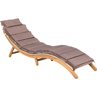 Merxx Gartenliege Capri Natur inkl. Auflage Merxx Gartenliege Capri Natur inkl. Auflage