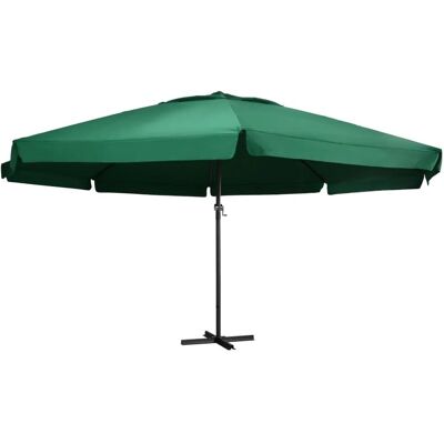 vidaXL Gartenschirm mit Aluminiumstange - UV-Schutz - Stabil - 600 cm vidaXL Gartenschirm mit Aluminiumstange - UV-Schutz - Stabil - 600 cm