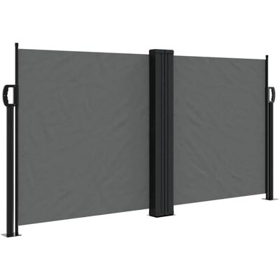 vidaXL Seitenmarkise Ausziehbar Anthrazit 120x1000 cm 4004703 vidaXL Seitenmarkise Ausziehbar Anthrazit 120x1000 cm 4004703
