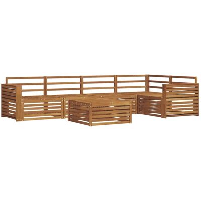 vidaXL Outdoor-Sofagarnitur 6-Tlg Natur Massivholz Akazie 3373504 vidaXL Outdoor-Sofagarnitur 6-Tlg Natur Massivholz Akazie 3373504