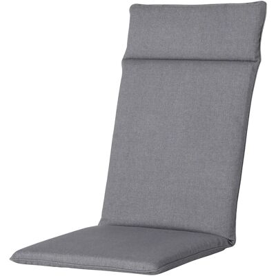 Madison Auflage Hochlehner Outdoor Xford grey 120 cm x 50 cm Madison Auflage Hochlehner Outdoor Xford grey 120 cm x 50 cm