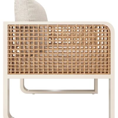okwish Gartenlounge-Set für 6-7 Personen für Terrasse und Balkon Beige okwish Gartenlounge-Set für 6-7 Personen für Terrasse und Balkon Beige