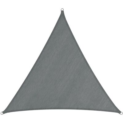 Tectake Sonnensegel Dreieckig Mit Uv Schutz 50 Für Balkon Garten und Terrasse 3 x 3 x 3 M 300 x 300 x 300 cm Grau Tectake Sonnensegel Dreieckig Mit Uv Schutz 50 Für Balkon Garten und Terrasse 3 x 3 x 3 M 300 x 300 x 300 cm Grau