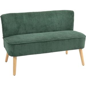 HOMCOM Sofa 2 Sitzer Modern Couch für Wohnzimmer 117 x 56 x 77 cm HOMCOM Sofa 2 Sitzer Modern Couch für Wohnzimmer 117 x 56 x 77 cm