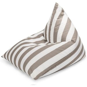 Sitting Point Sitzsack Calypso Santorin 300, Taupe Streifen-Muster Sitting Point Sitzsack Calypso Santorin 300, Taupe Streifen-Muster