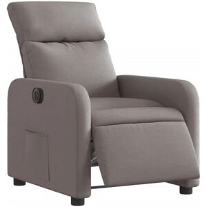 vidaXL Relaxsessel Elektrisch Taupe Stoff 3206688 vidaXL Relaxsessel Elektrisch Taupe Stoff 3206688