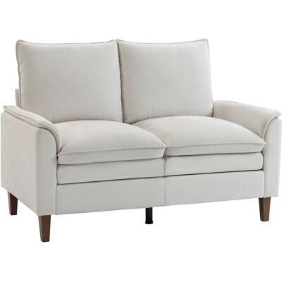 HOMCOM-Zweisitzer Sofa-146L x 84B x 95H cm HOMCOM-Zweisitzer Sofa-146L x 84B x 95H cm