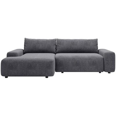 Vente-unique Schlafsofa Daviso Grau 264 cm Vente-unique Schlafsofa Daviso Grau 264 cm
