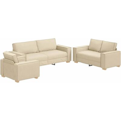 vidaXL Sofaset - Modern, Bequem, Innenmöbel vidaXL Sofaset - Modern, Bequem, Innenmöbel