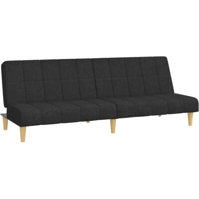 vidaXL Schlafsofa Schwarz 2-in-1 - Sofa Bed vidaXL Schlafsofa Schwarz 2-in-1 - Sofa Bed