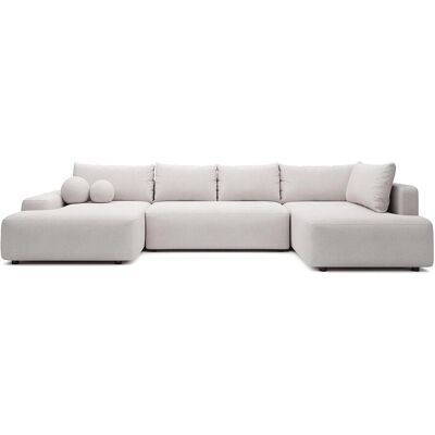 Vente-unique Schlafsofa Daviso Beige 360 cm Vente-unique Schlafsofa Daviso Beige 360 cm