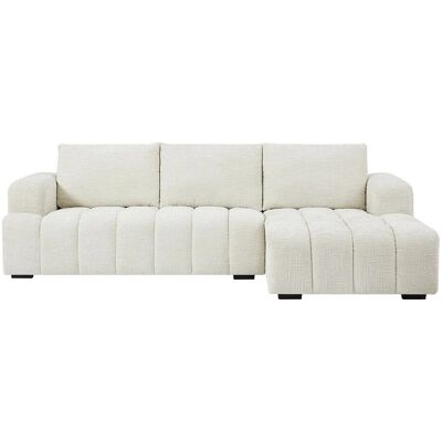 Vente-unique Sofa Ohne Schlafmöglichkeit Benola Beige 276 cm Vente-unique Sofa Ohne Schlafmöglichkeit Benola Beige 276 cm