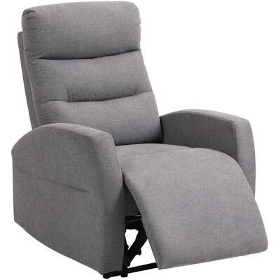 HOMCOM Relaxsessel mit Liegefunktion Polyester 76L x 93B x 103H cm Dunkelgrau HOMCOM Relaxsessel mit Liegefunktion Polyester 76L x 93B x 103H cm Dunkelgrau