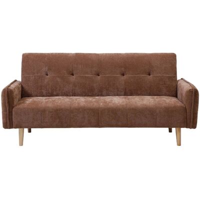 Vente-unique Schlafsofa Soniata Braun 208 cm Vente-unique Schlafsofa Soniata Braun 208 cm