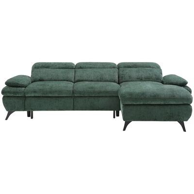 Vente-unique Schlafsofa Surdeli Grün 284 cm Vente-unique Schlafsofa Surdeli Grün 284 cm