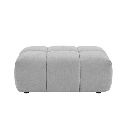Vente-unique Sitzhocker Apoliu Hellgrau 72 cm Vente-unique Sitzhocker Apoliu Hellgrau 72 cm