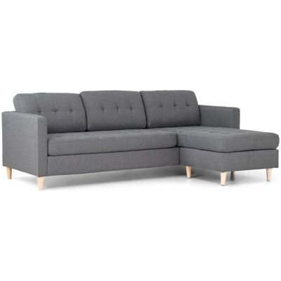 Ebuy24 Marino Sofa - Wendbares Hellgrau Stoff - 5 Sitze Ebuy24 Marino Sofa - Wendbares Hellgrau Stoff - 5 Sitze