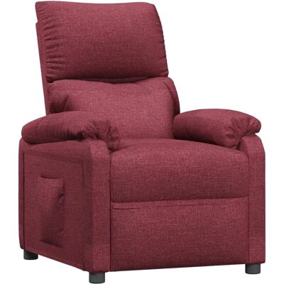 vidaXL Relaxsessel Weinrot Stoff 342454 vidaXL Relaxsessel Weinrot Stoff 342454