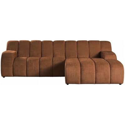 Vente-unique Sofa Ohne Schlafmöglichkeit Beladon Terracotta 272 cm Vente-unique Sofa Ohne Schlafmöglichkeit Beladon Terracotta 272 cm