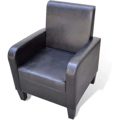 VIDAXL Sessel - 61x60x79,5 cm - Schwarz VIDAXL Sessel - 61x60x79,5 cm - Schwarz