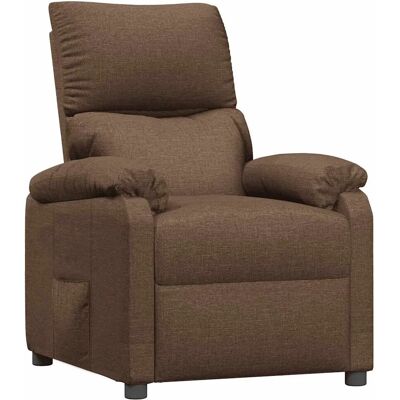 vidaXL Relaxsessel Braun Stoff 340179 vidaXL Relaxsessel Braun Stoff 340179