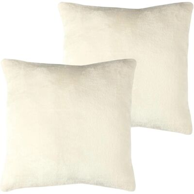 Bestlivings Dekokissen Kuschel Kissenbezug mit Reißverschluss 60 x 60 cm Champagner 2er Pack Bestlivings Dekokissen Kuschel Kissenbezug mit Reißverschluss 60 x 60 cm Champagner 2er Pack