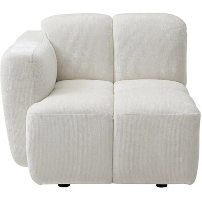 Vente-unique Sessel Mit Gerader Rückenlehne Carlivi Gebrochenes Weiß 90 cm Vente-unique Sessel Mit Gerader Rückenlehne Carlivi Gebrochenes Weiß 90 cm