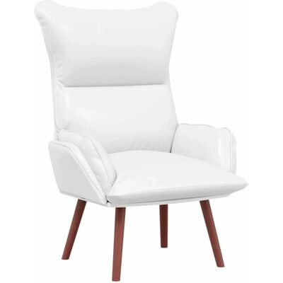 vidaXL Relaxsessel Weiß 69 x 74 x 93 cm Kunstleder 42001864 vidaXL Relaxsessel Weiß 69 x 74 x 93 cm Kunstleder 42001864