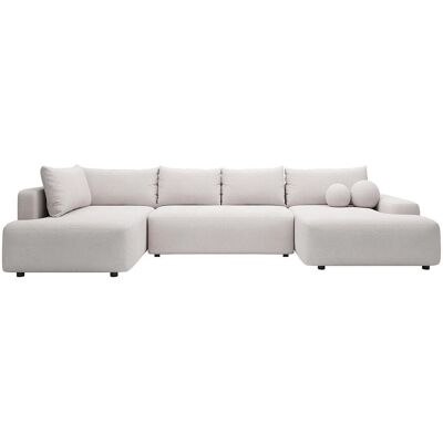 Vente-unique Schlafsofa Daviso Beige 360 cm Vente-unique Schlafsofa Daviso Beige 360 cm
