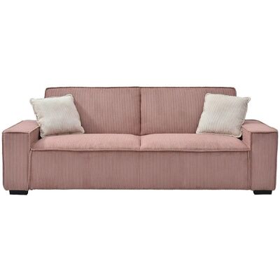 Vente-unique Schlafsofa Sekota Rosa 230 cm Vente-unique Schlafsofa Sekota Rosa 230 cm