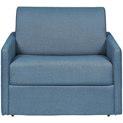 Vente-unique Schlafsessel Calife Blau 104 cm Vente-unique Schlafsessel Calife Blau 104 cm