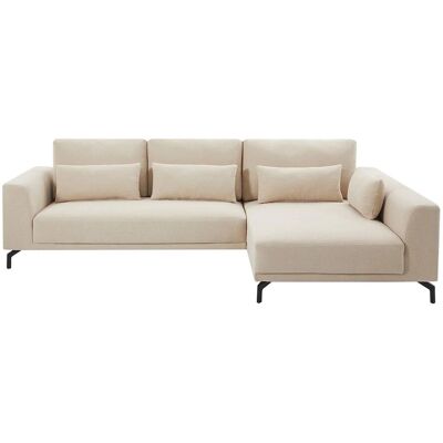 Vente-unique Sofa Ohne Schlafmöglichkeit Tilania Beige 280 cm Vente-unique Sofa Ohne Schlafmöglichkeit Tilania Beige 280 cm