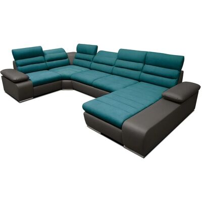Vente-unique Ecksofa Schlafsofa - Verstellbare Kopfstützen - Umweltfreundlich Europa Vente-unique Ecksofa Schlafsofa - Verstellbare Kopfstützen - Umweltfreundlich Europa