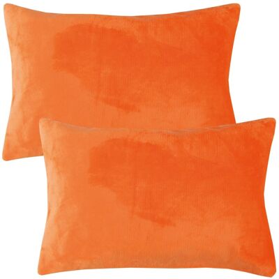 Bestlivings Kissenhülle Kuschel Kissenbezug mit Reißverschluss 40 x 60 cm Orange 2er Pack Bestlivings Kissenhülle Kuschel Kissenbezug mit Reißverschluss 40 x 60 cm Orange 2er Pack