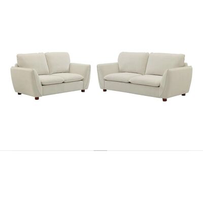 Vente-unique Couchgarnitur Menardia Gebrochenes Weiß 170 cm 207 cm Vente-unique Couchgarnitur Menardia Gebrochenes Weiß 170 cm 207 cm