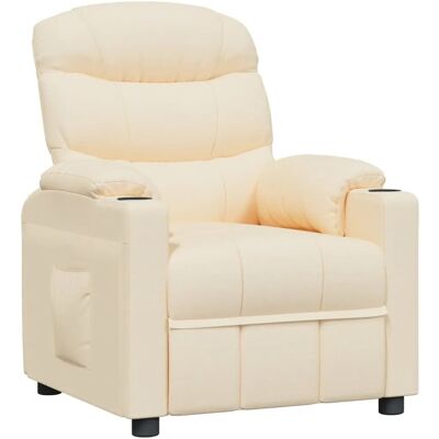 vidaXL Relaxsessel Creme Stoff 348079 vidaXL Relaxsessel Creme Stoff 348079