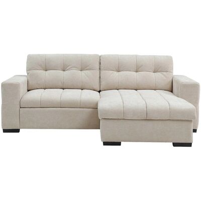 Vente-unique Schlafsofa Brisama Beige 248 cm Vente-unique Schlafsofa Brisama Beige 248 cm