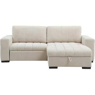 Vente-unique Schlafsofa Konoti Beige 250 cm Vente-unique Schlafsofa Konoti Beige 250 cm