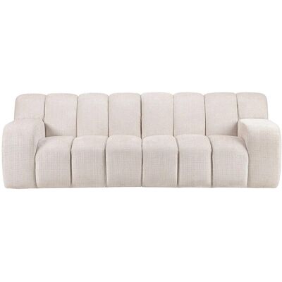 Vente-unique Sofa Ohne Schlafmöglichkeit Beladon Beige 242 cm Vente-unique Sofa Ohne Schlafmöglichkeit Beladon Beige 242 cm