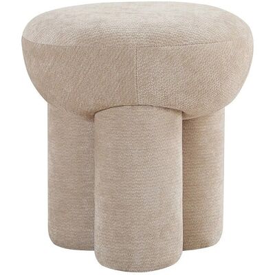 Vente-unique Sitzhocker Kumboda Beige 41 cm Vente-unique Sitzhocker Kumboda Beige 41 cm